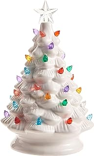 White Ceramic Christmas Trees